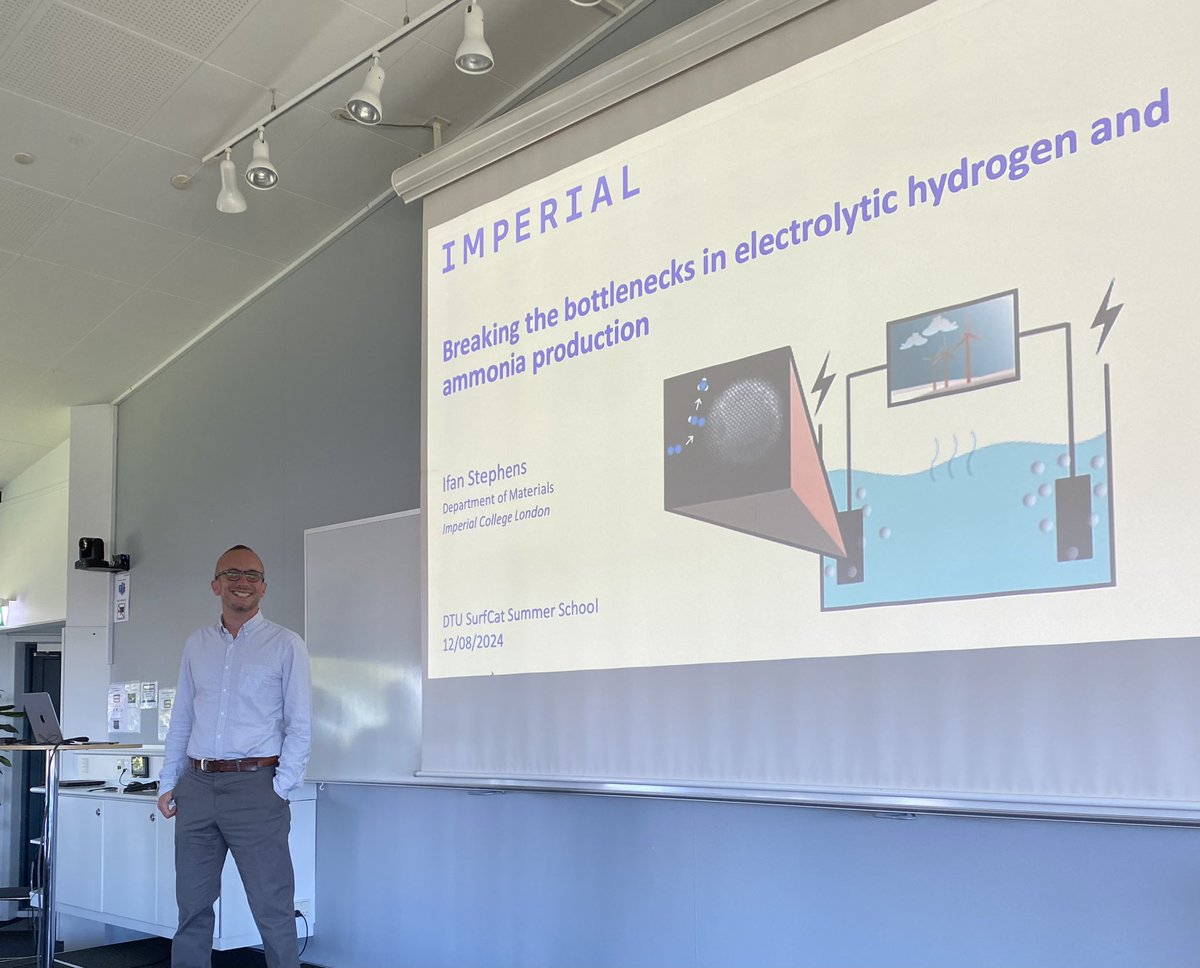 #SurfCat Summer School earlier this month was amazing. A fantastic week in Denmark full of great talks and discussions on #electrochemistry and #catalysis for #sustainable fuels and chemicals production ⚡️
<a href="/jaramillogroup/">Jaramillo Lab</a> <a href="/BoettcherLab/">Boettcher Lab</a> <a href="/KrammLab/">Ulrike Kramm</a> <a href="/IfanStephens/">Ifan Stephens</a> <a href="/Interfacial_EC/">Interfacial Electrochemistry Group</a>