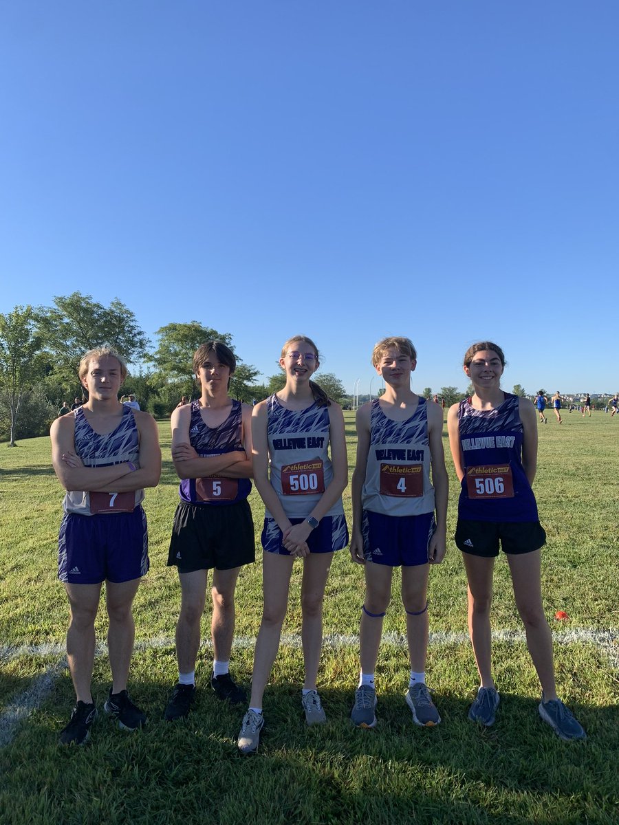 A beautiful day for our Class of the Metro XC meet as a kickoff to the season! Congrats to Mahkailli and Walker on their medals! <a href="/ChieftainNation/">Bellevue East</a> #werunthesestreets