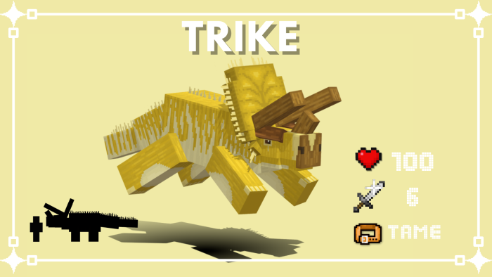 snappy12448's tweet photo. Simple Dinosaur Addon
Triceratop

#Minecraft #addon #Dinosaur #SimpleDinosaur #Blockbench #pixelart #snappy https://t.co/CEF01NLMXd