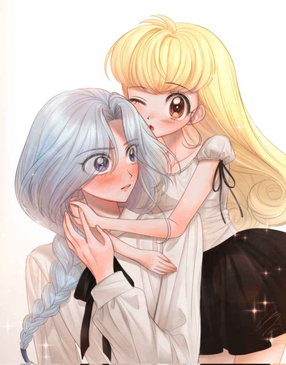 EK_D_B's tweet image. 🤍💫🧡✨️☀️✨️🧡💫🤍

#ナースエンジェルりりかSOS
#デューりり