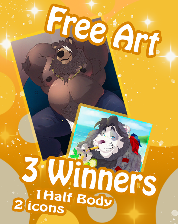 💫✨Hey, time for free art to give an opportunity to have art made by myself.✨💫

⭐️The rules are simple:
✨Retweet
✨Like
✨Follow
✨Comment Reference (SFW)

💫I will choose the winners, you will have the opportunity to win a full shaded half body or icons💫
