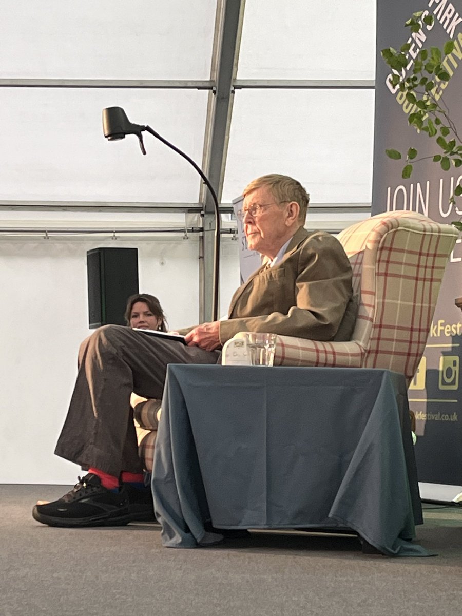 Susan Pym (@susan_pym) on Twitter photo What a privilege to meet and hear the great Alan Bennett at <a href="/QPBookfest/">Queenʼs Park Book Festival</a> this evening. What a joy to hear him tell his stories, share his experiences, make us laugh and make us a bit tearful. I hope he is enjoying the baking we sent him home with. #AlanBennett What a privilege to meet and hear the great Alan Bennett at <a href="/QPBookfest/">Queenʼs Park Book Festival</a> this evening. What a joy to hear him tell his stories, share his experiences, make us laugh and make us a bit tearful. I hope he is enjoying the baking we sent him home with. #AlanBennett