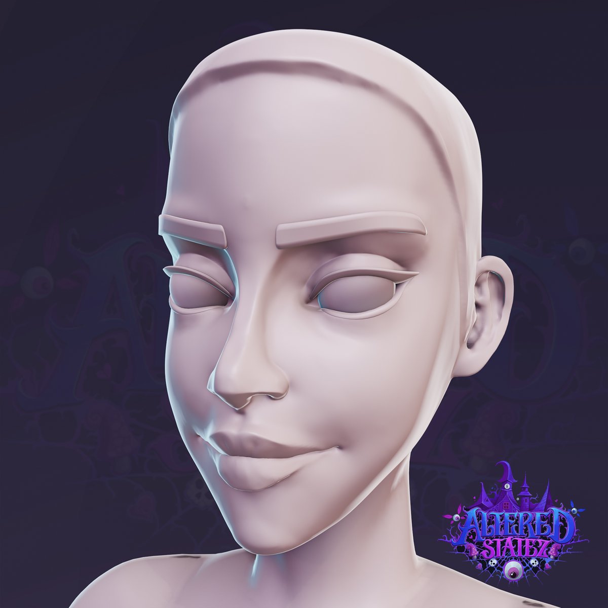 nattgica's tweet photo. Hi! I made this 3D Body Sculpture in Blender for the character I made for a video game (っ＾▿＾)っ
Sculpted in Blender 4.2, rendered with Evee.
#wayfinder #stylized #3dstylized #3dartist #gameartchile #gameart #gamedevchile #gamedev #stylizedart #digitalsculpting #zbrush #sculpt https://t.co/VEhneTLyOq