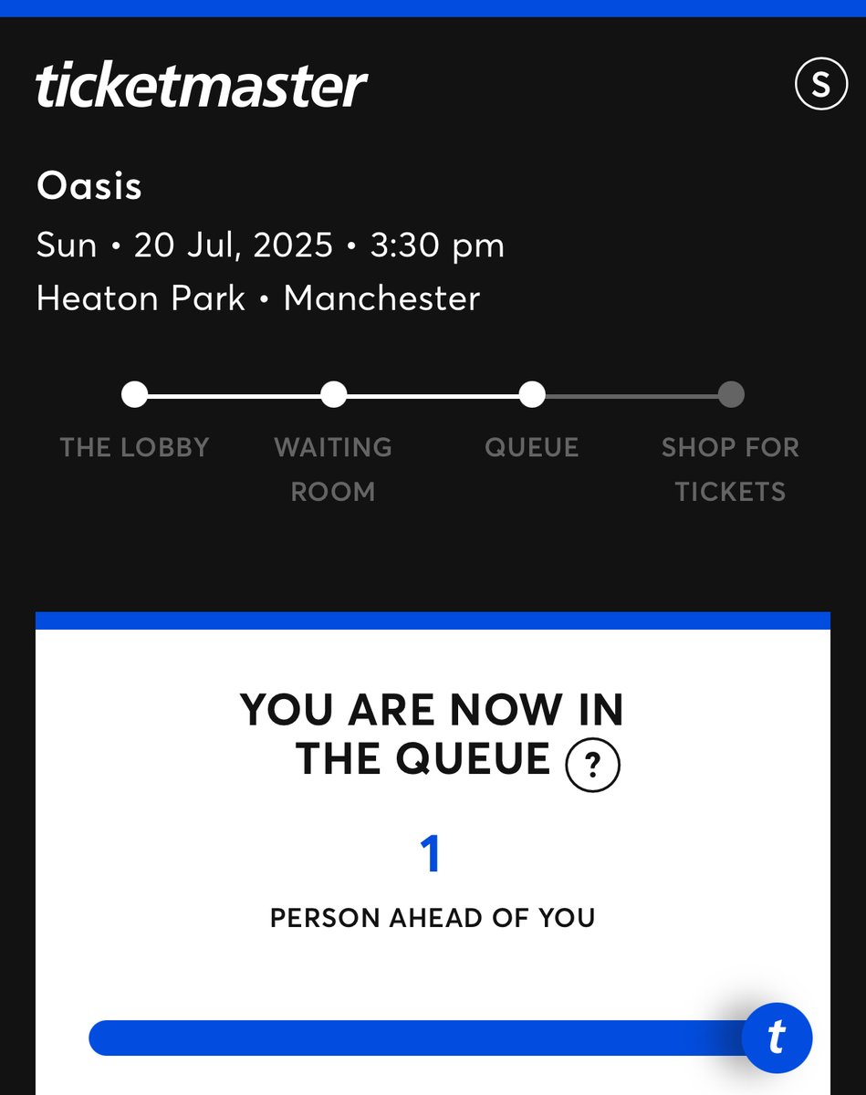 seb_cools's tweet image. Pas passé loin... Je pourrai dire "J'étais dans la queue" #fail #Oasis25 #broucouille