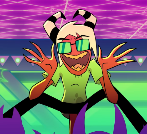 SCrafterKing's tweet photo. Welp, now we have TWO "deranged-fan" characters in Helluva Boss. Except one actually looks cute af. https://t.co/3UrVHR3xaa