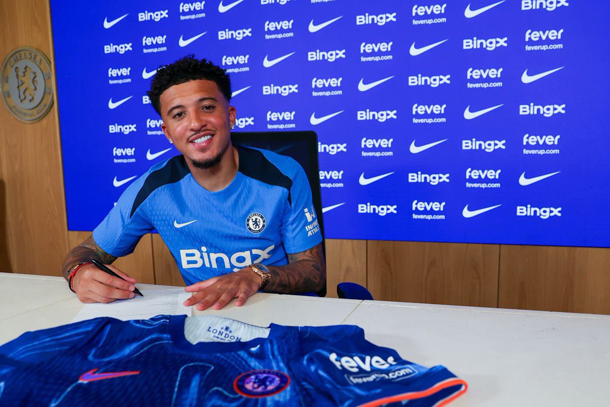 SANCHO JOINS CHELSEA ON LOAN