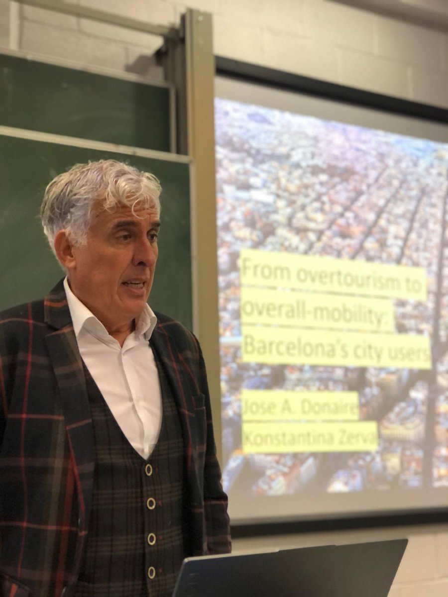Konstantina Zerva and José Antonio Donaire Benito Universitat de Girona, Girona, (Spain): "overtourism simplifies the much more complex reality of the overall mobility that cities are currently experiencing" <a href="/donaire_benito/">José Antonio Donaire Benito</a>