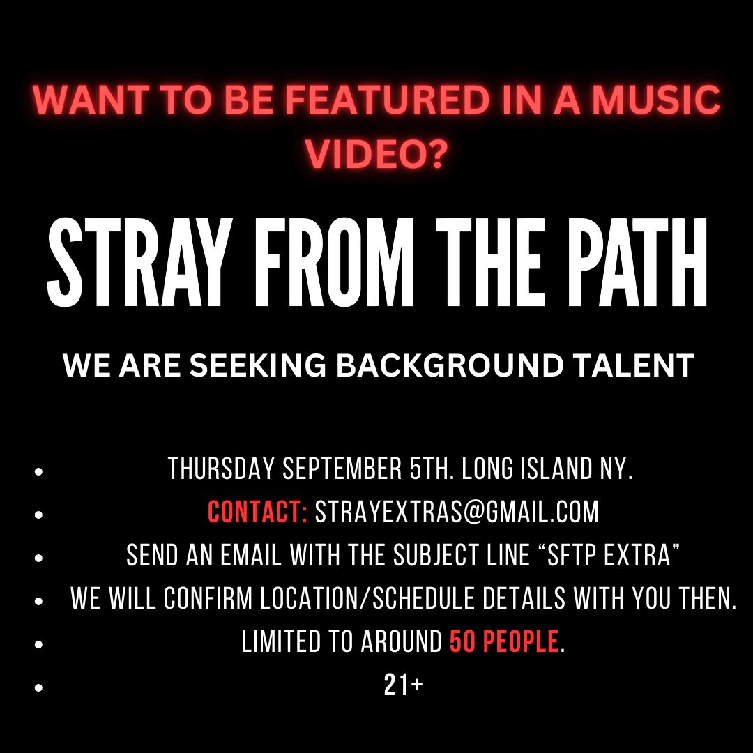 Hit up the email. Long Island location. Talk to neck 🐉