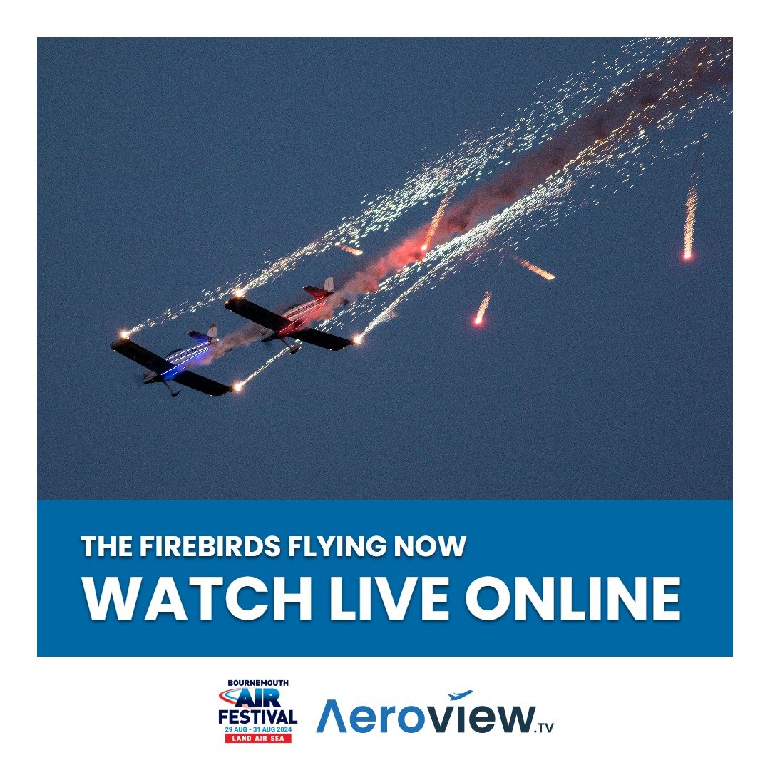 AeroViewTV's tweet photo. Live now: The Firebirds flying at Bournemouth Air Festival 2024! @BmthAirFest

Don’t miss it! Watch here: https://t.co/2qqOA07o67

Photo by Paul Johnson/Flightline UK https://t.co/2XNExH0utV