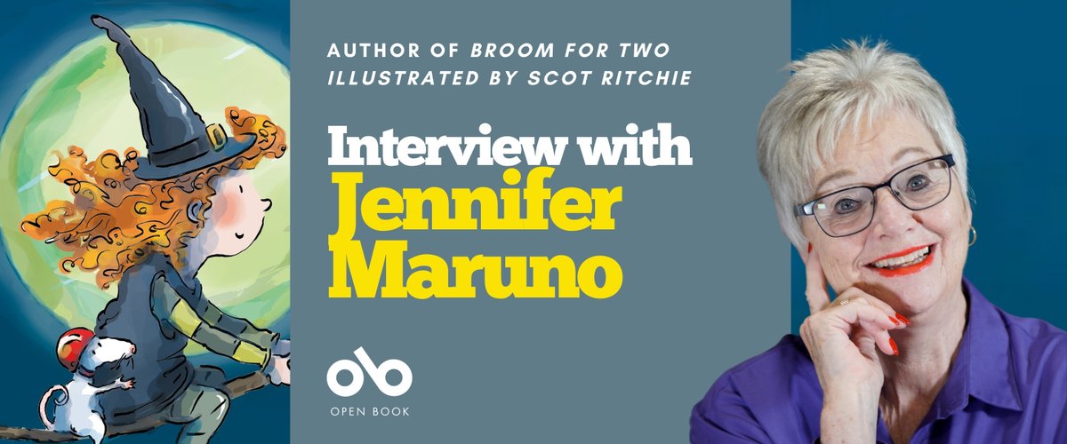 Open Book (@openbookon) on Twitter photo Prolific, acclaimed children's book author <a href="/JenniferMaruno/">Jennifer Maruno</a> sends a young witch and her rodent sidekick on an adventure in BROOM FOR TWO (@PajamaPress1). Check out this interview with the author today on Open Book!
#AmReading #PictureBooks #BookTwt
open-book.ca/News/Jennifer-… Prolific, acclaimed children's book author <a href="/JenniferMaruno/">Jennifer Maruno</a> sends a young witch and her rodent sidekick on an adventure in BROOM FOR TWO (@PajamaPress1). Check out this interview with the author today on Open Book!
#AmReading #PictureBooks #BookTwt
open-book.ca/News/Jennifer-…