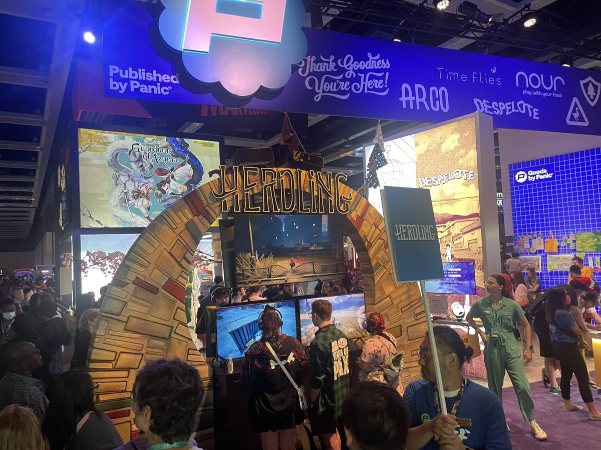 We‘re at #PAXWest2024 with Herdling. Come and play our new demo :)
