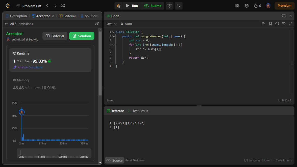 Mohd_Saqib_'s tweet photo. π Day 42 of #100DaysOfCoding π
Dived into Bit Manipulation and solved:
β
Count bits to flip A to B
β
Find the number with odd occurrences
β
Power Set
These challenges sharpened my problem-solving skills! π»β¨
#CodingJourney #Java #DSA #DataAlgorithm #letsconnect #connect https://t.co/cjt1dDt6g8