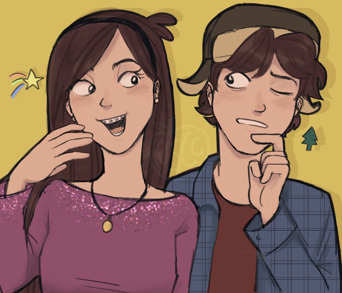 BIRTHDAY TWINS🎉🎉🌲💫
#GravityFalls