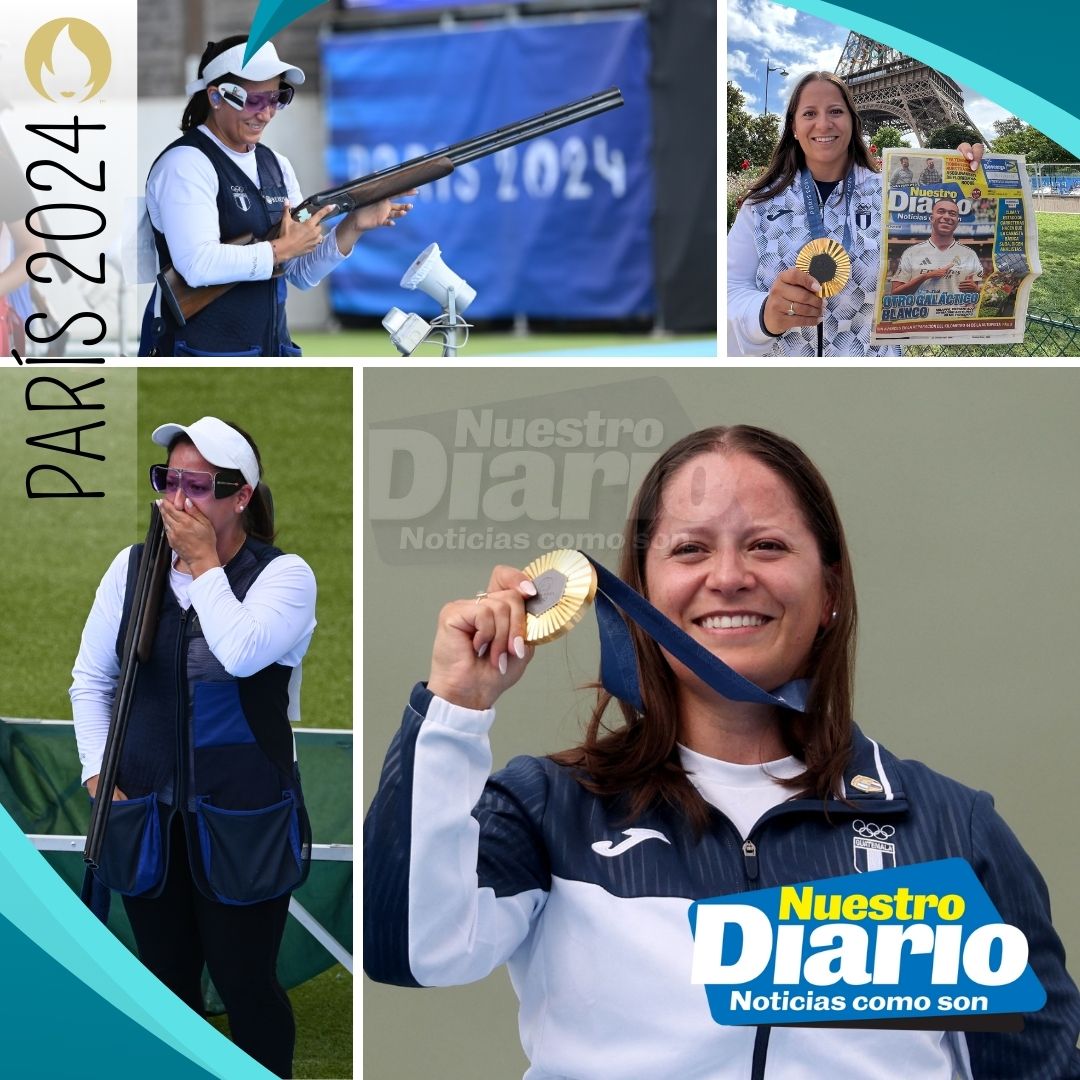 #Deportes ¿Cómo lo viviste? 🤩🙌🏻🥇

Cuéntanos qué estabas haciendo cuando Adriana Ruano logró la medalla de oro en París.

👉🏻🗞 #NuestroDiario siempre presente en los grandes eventos.

#AunMesdelOro

📸 Pedro Pablo Mijangos