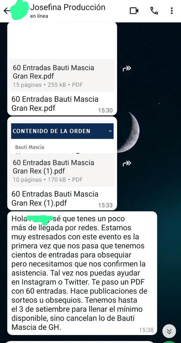 ladymoskigna's tweet photo. 🚨 SOLIDARIDAD CON BAUTISTA
El concierto de Bauti Mascia en el Gran Rex podría ser suspendido y producción busca gente para asistir.

🔴TENGO 60 PARES DE ENTRADAS PARA REGALAR
🔴CLUB LA NACIÓN REGALA 100 PARES

⚠️ Gente interesada escriban. 
Difundir 
#GranHermano https://t.co/QXqvUE3ZTc