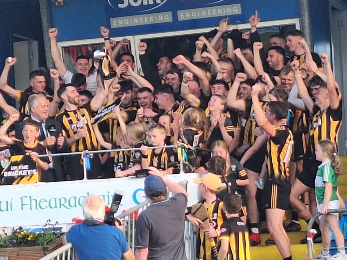 Brickeys have now managed to gain Senior status in both ladies and men (Hurling and Football). Some achievement for a small club.