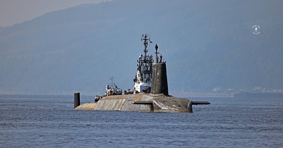 DougieCoullPix's tweet photo. Few quick edits from today.

#shipping #submariner #submarine #hmnbclyde #royalnavy #vanguardclass #silentservice https://t.co/HrrDkVtSZH