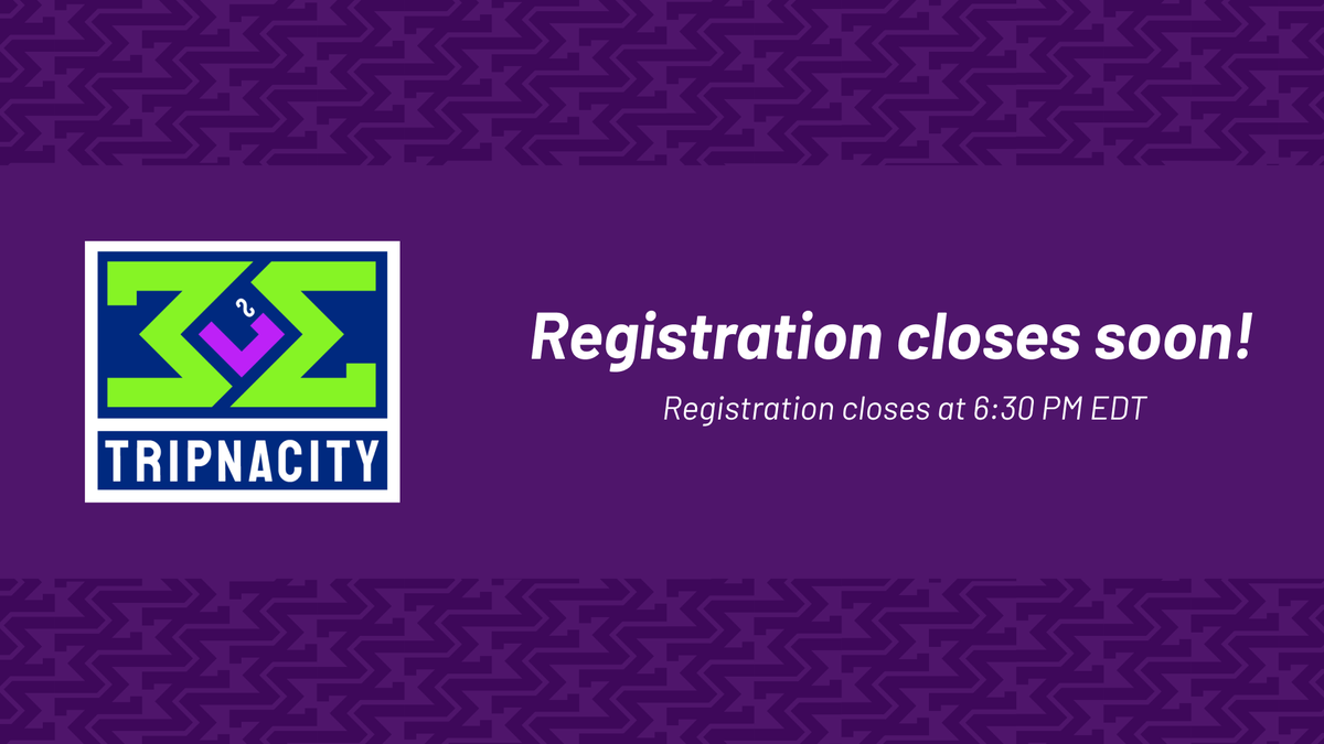 DoubleTrbl_spl's tweet photo. Tripnacity 5.9 is tonight! Make sure to register for a shot at a badge on https://t.co/0QVDcLGeoa!

Battlefy: https://t.co/Qxvml0TIin
Discord: https://t.co/iVG4jpn2nV https://t.co/TTHYgZX9io