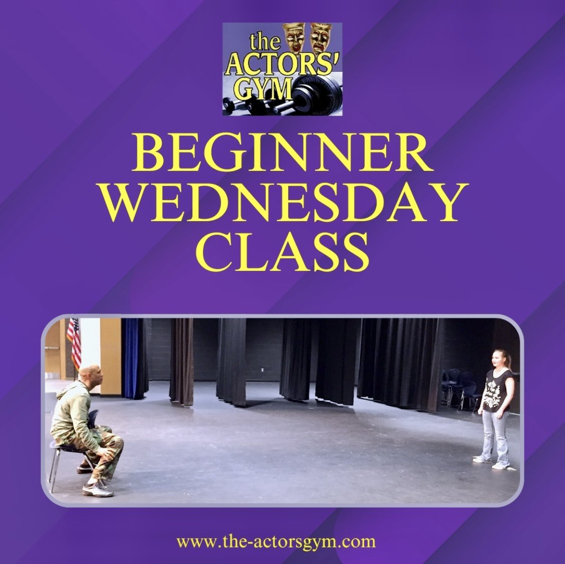 THOMSCOTTII's tweet image. 🎬 Ready to start your acting journey? Join our beginner class every Wednesday!

In the ACTORS' GYM, we offer a welcoming space for new artists to dive into the world of acting.

Sign up: the-actorsgym.com

#theACTORSGYM #ACTINGCLASS #MEISNERTECHNIQUE #ThomScottII
