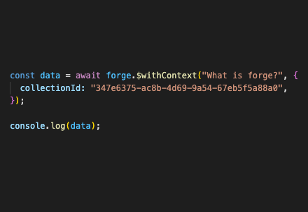 JakeZegil's tweet photo. Forge one-line RAG is now in beta 🚀

If you, too, are sick of managing context and wrestling with llamaindex for agent context, just upload docs to forge and prompt. Support for Groq, OpenAI, and Anthropic.

Sign up in comments : )