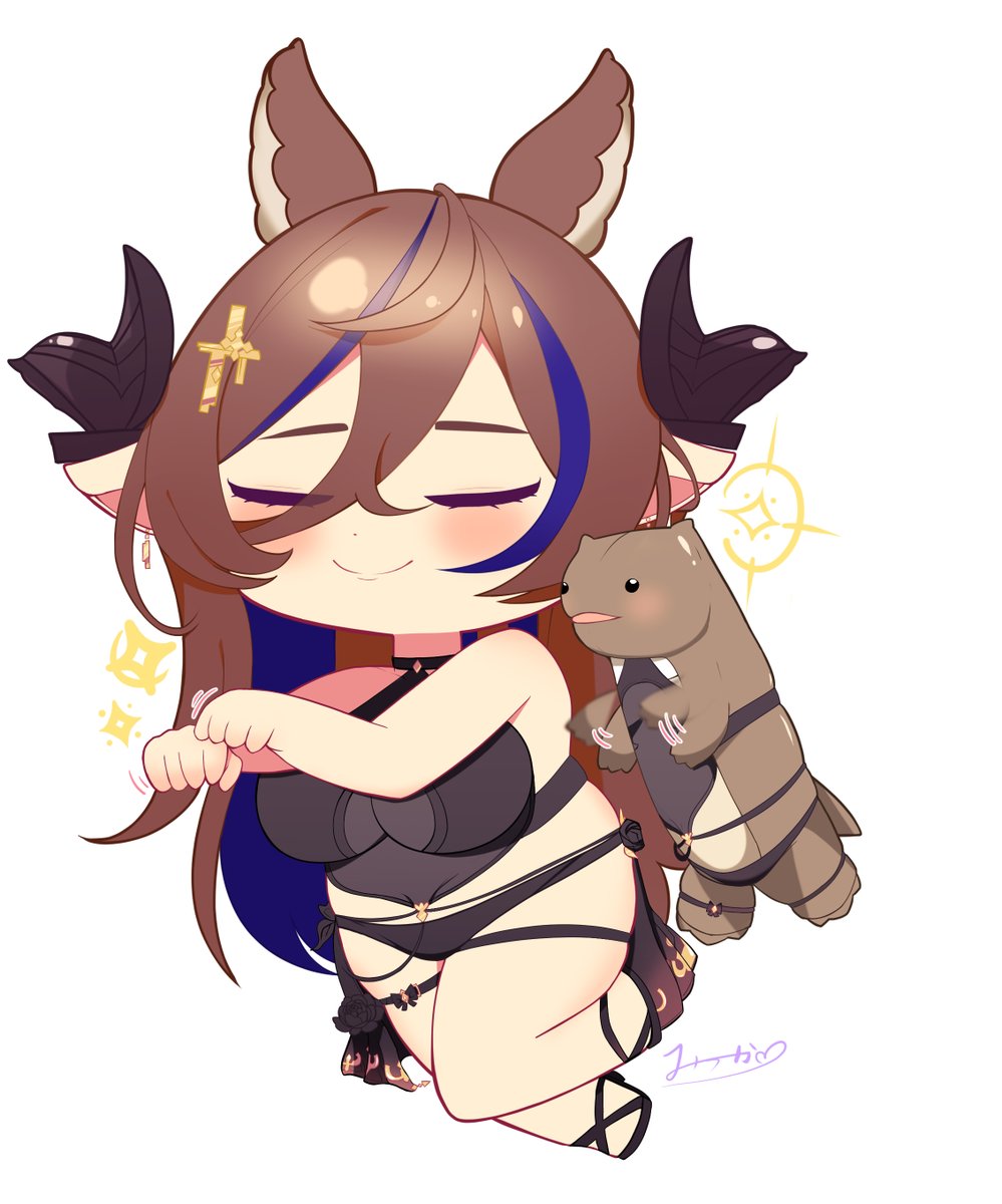 水着フェイトの犬かきヲンが可愛かったので～❤️✨✨ 