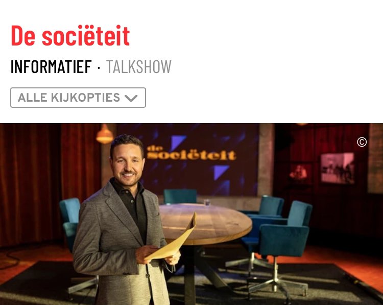 Morgenavond praat ik in De Sociëteit op <a href="/NPO2/">NPO 2</a> over de verontrustende omslag in de politieke en publieke opinie over asielzoekers en het idee dat je met name Syriërs kunt terugsturen naar zogenaamd veilige regio’s.