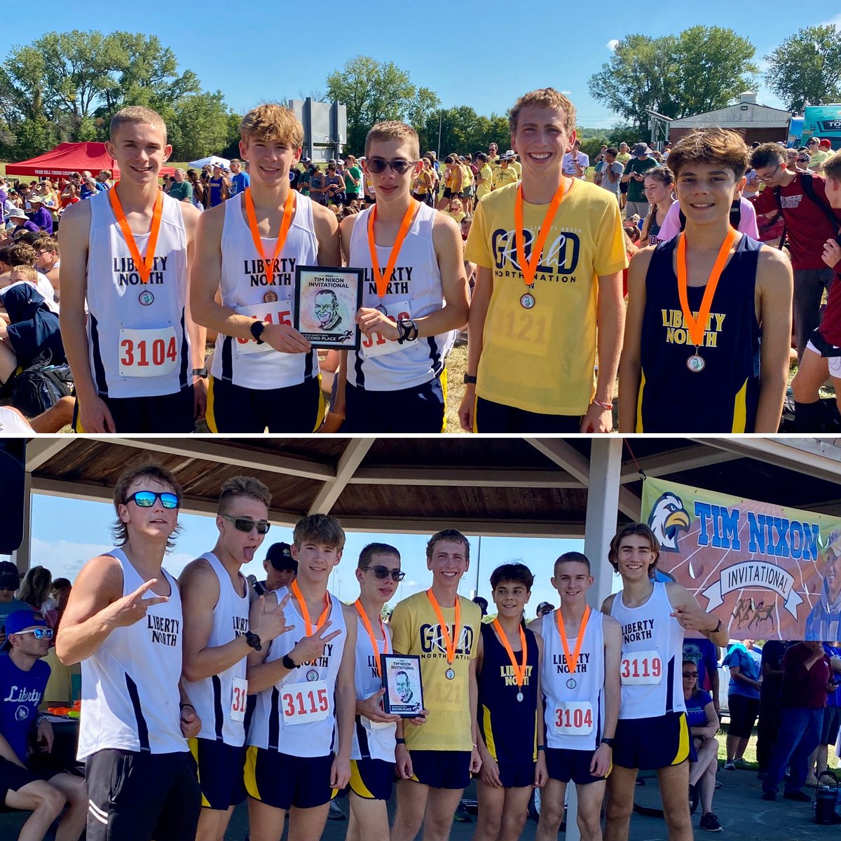 LNHS Cross Country tweet media