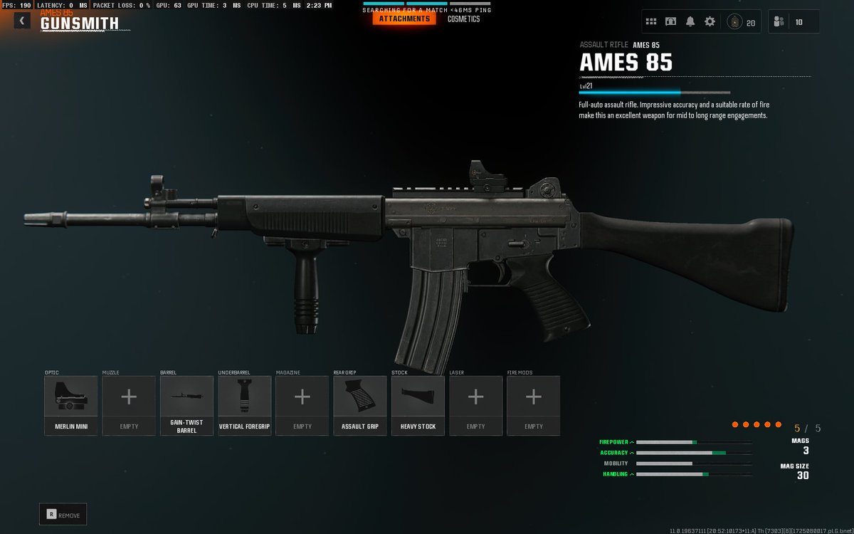 FuazonCod's tweet image. Best AR in the game.