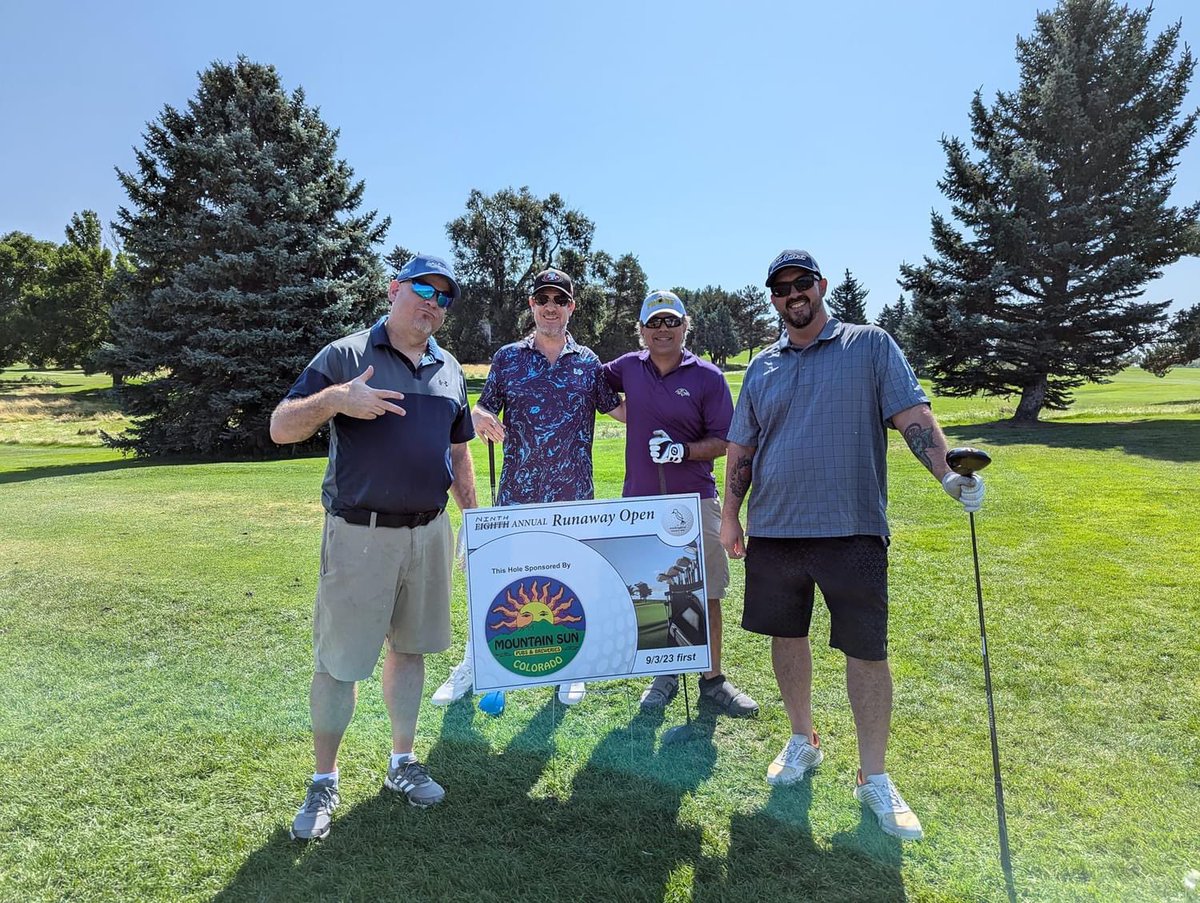 Thanks again to our 96 golfers and 15 sponsors at the 9th Annual Runaway Open! See you all again next year!