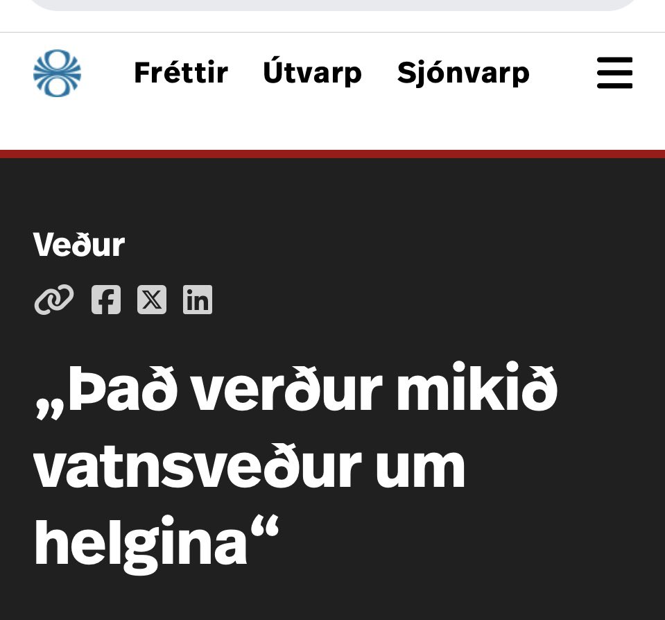 Er þetta frétt???