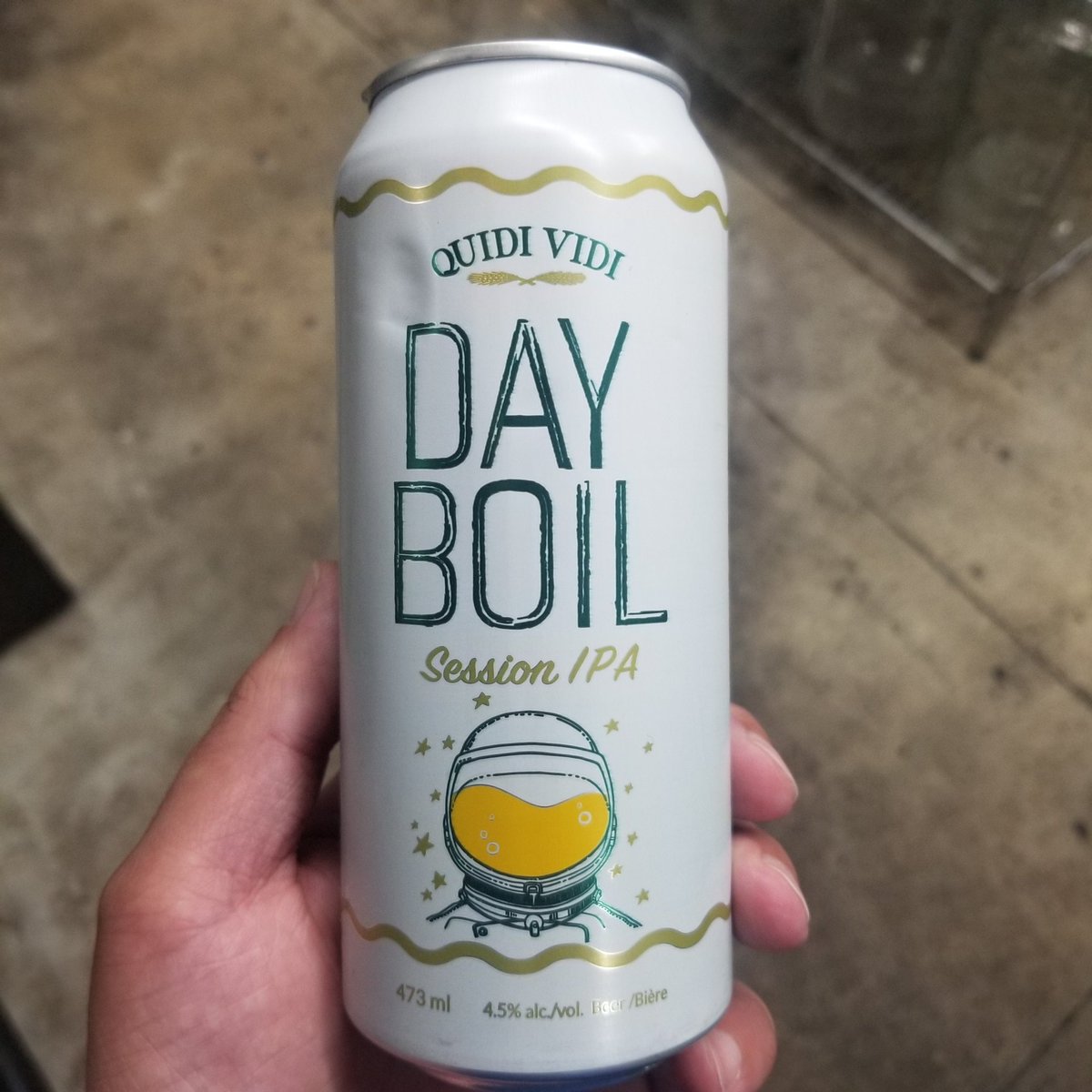 A customer brought me this from NL. What an outstanding beer. Best session IPA I have had. Perfect beer. <a href="/QuidiVidiBeer/">Quidi Vidi Brewery</a>  well done.