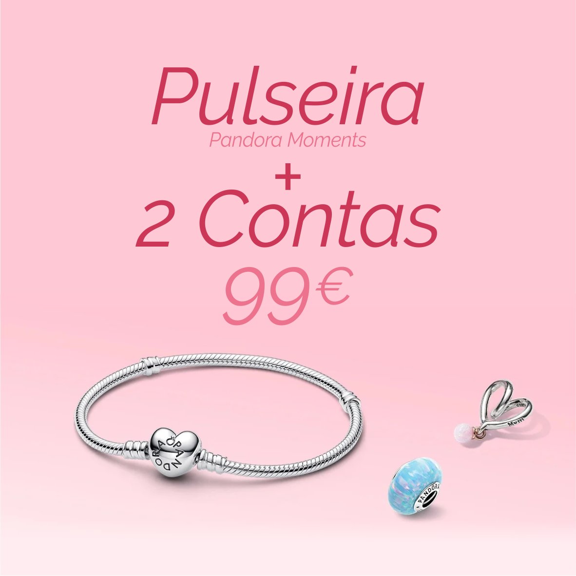 marcolinolink's tweet image. Oferta especial - aproveite antes que esgote.

Escolha a sua pulseira Pandora Moments, selecione duas contas da seleção e adquira o conjunto pelo preço espacial de 99 euros.

#PANDORA #MarcolinoLink #promocaopandora