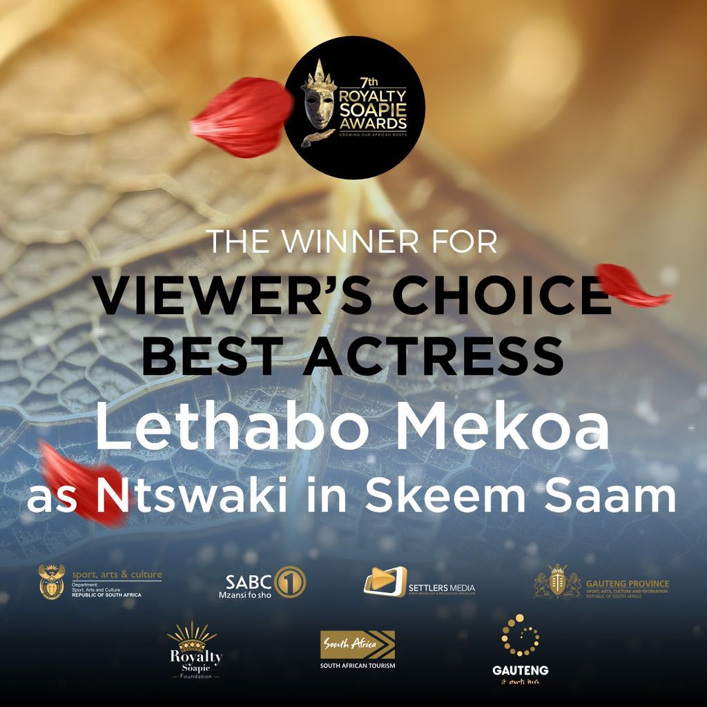 #7thrsa #rsa #royaltysoapieawards