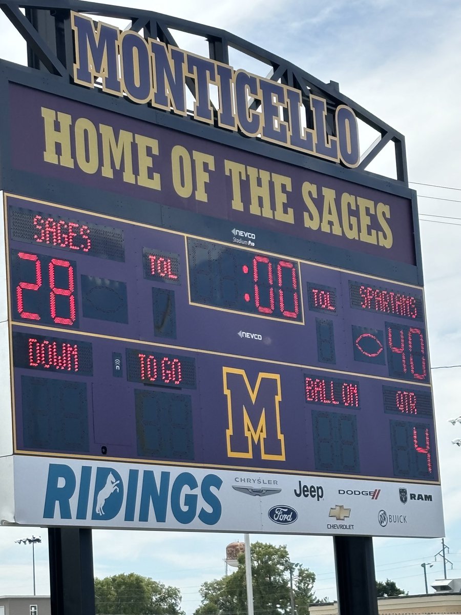 SJO AD (@sjosports) on Twitter photo β¦<a href="/SJOFootball/">SJO Football</a>β© (1-0) defeated Monticello on the road, 40-28. SJO plays next on Friday, 9/6 at home vs. Unity. Congrats Spartans! β¦<a href="/Maroon_Platoon/">SJO Maroon Platoon</a>β© β¦<a href="/Stjosephrecord/">St. Joseph Record</a>β© β¦<a href="/SJOSportsPage/">Sentinel Sports</a>β© β¦<a href="/IlliniPrairie/">Illini Prairie Conference</a>β© β¦<a href="/WCIA3sports/">WCIA 3 Sports</a>β© β¦<a href="/ngpreps/">News-Gazette Preps</a>β© β¦<a href="/SJOFootball/">SJO Football</a>β© (1-0) defeated Monticello on the road, 40-28. SJO plays next on Friday, 9/6 at home vs. Unity. Congrats Spartans! β¦<a href="/Maroon_Platoon/">SJO Maroon Platoon</a>β© β¦<a href="/Stjosephrecord/">St. Joseph Record</a>β© β¦<a href="/SJOSportsPage/">Sentinel Sports</a>β© β¦<a href="/IlliniPrairie/">Illini Prairie Conference</a>β© β¦<a href="/WCIA3sports/">WCIA 3 Sports</a>β© β¦<a href="/ngpreps/">News-Gazette Preps</a>β©