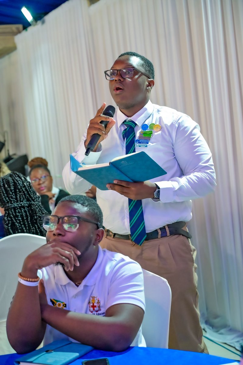 UNJamaica's tweet photo. Jamaica’s Youth Dialogue on the Summit of the Future is over, but our commitment to amplifying youth voices is stronger than ever. 
1️⃣Share your voice in UReport
2️⃣Engage your local youth centre 
3️⃣Apply to the Youth Advisory Group

More in 🔗BIO
#Youth 🇺🇳🇯🇲 #FutureWeWant #TB https://t.co/z8uGOFem8I