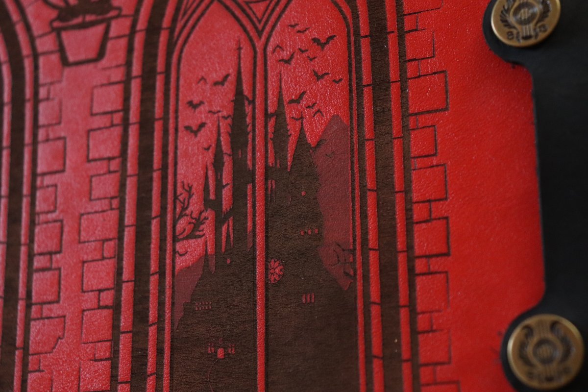 SpeechlessBard's tweet image. Only a couple of slots left to get a custom leather DM screen!

Unless we missed something, EVERYONE went for a Galaxy screen so far ✨ (and we don't blame 'm!)

#dnd #ttrpg #dnd5e #DM #dmscreen