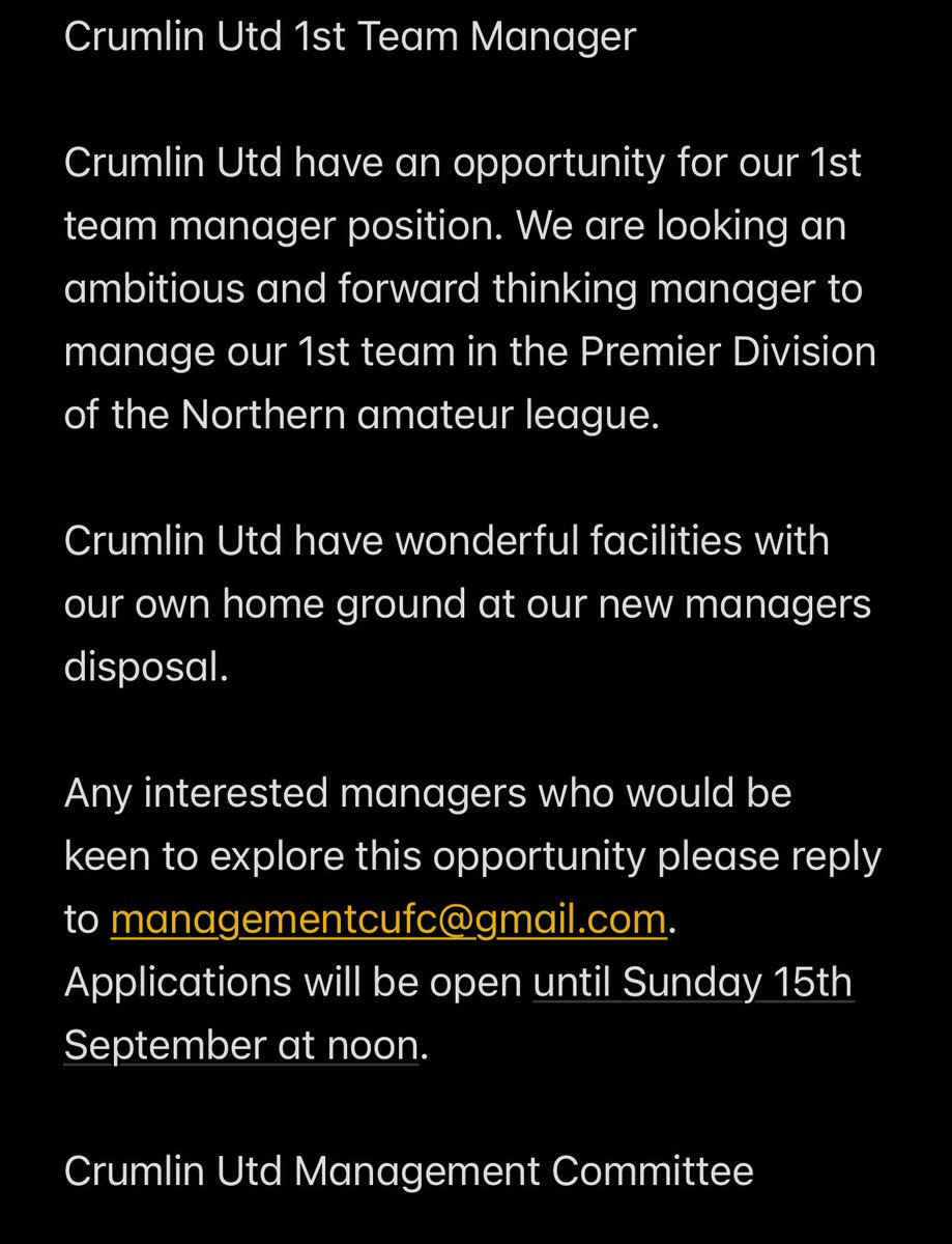 Crumlin United tweet media