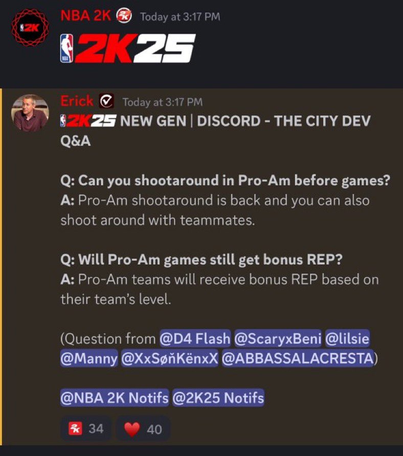 Pro Am shootaround is Back #NBA2K25