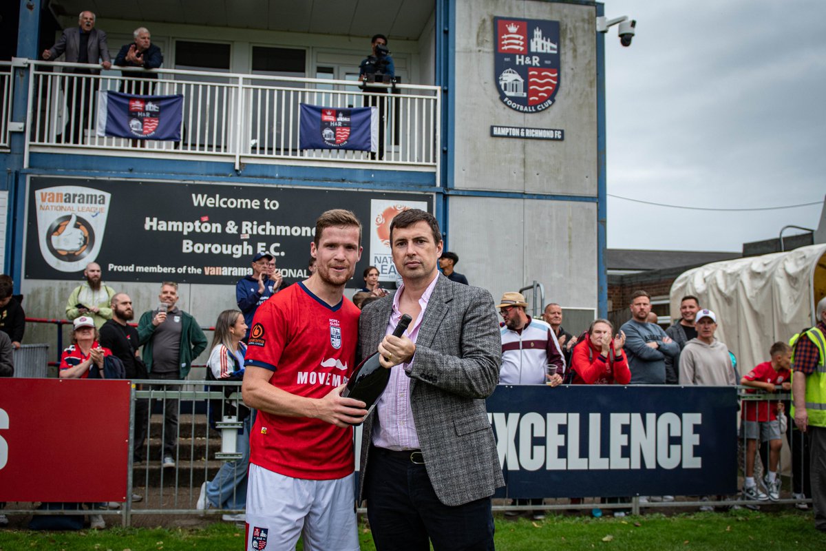 Hampton & Richmond FC (@hamrichfc) on Twitter photo Our man of the match today presented by our Chairman Ben Hudson goes to <a href="/mikeatkinson98/">Michael Atkinson</a>, for an all action performance in midfield.
#HAMRICHFC | 🔴🔵 Our man of the match today presented by our Chairman Ben Hudson goes to <a href="/mikeatkinson98/">Michael Atkinson</a>, for an all action performance in midfield.
#HAMRICHFC | 🔴🔵