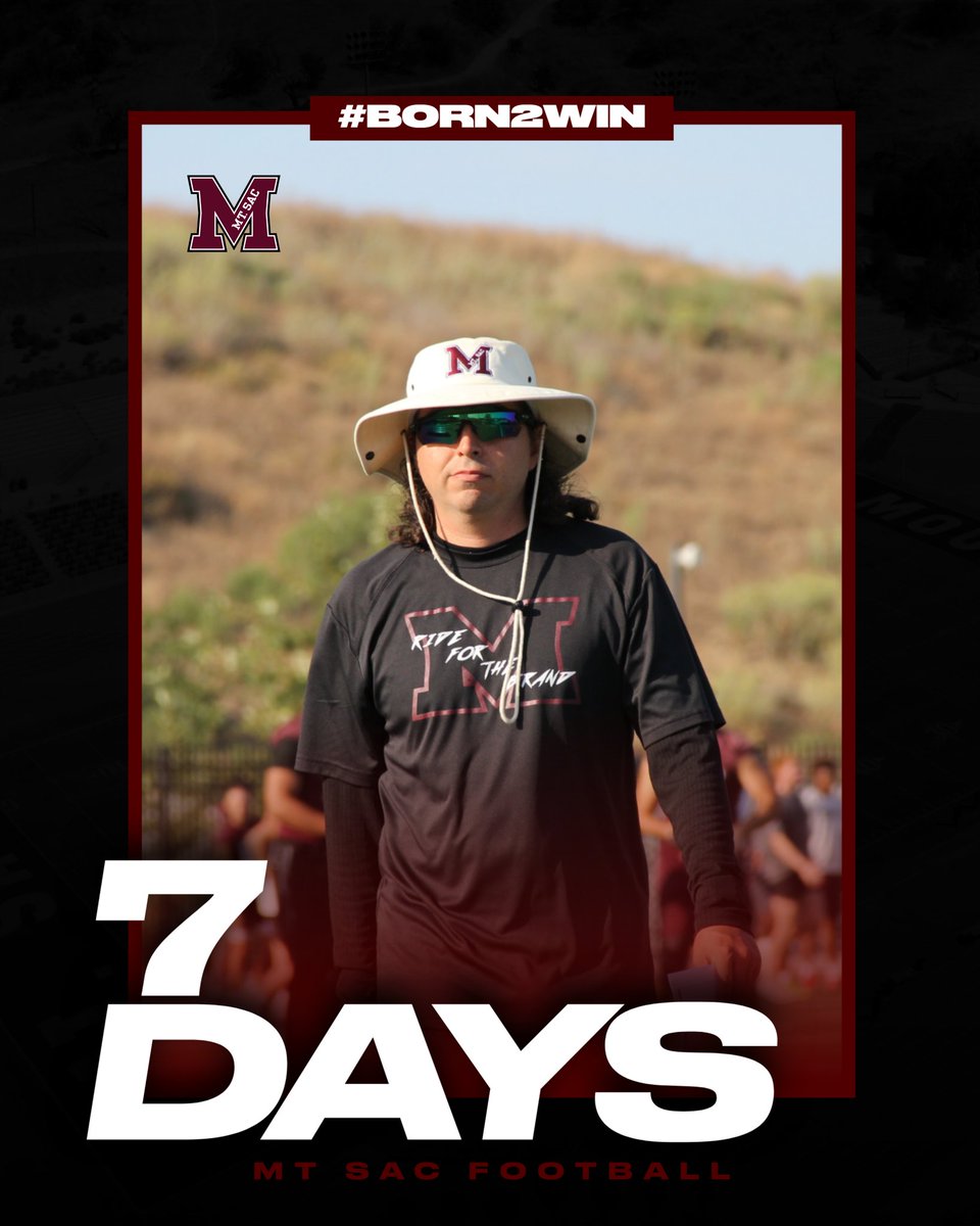 DB Coach &amp; Social Media Director.... From Chino Hills High School, Coach Todd Russo!!! We’ve reached the 1 week mark! Next Saturday as we kick off the 2024 season! 

#SACDAWGS4LIFE #BORN2WIN #AIE #WhereTheBestAthletesCompete #100DayCountDown #ItsMoreThanAProgramItsABrotherhood