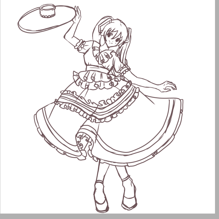 KillicillinArt's tweet photo. Saw Brazilian Miku, had to sketch Chilean Miku :D https://t.co/ehVnUXpeTV