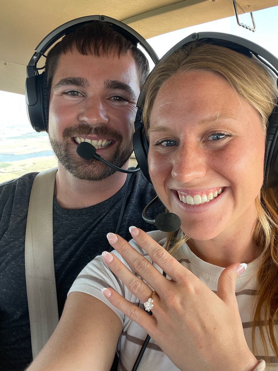 justinlehmann20's tweet photo. Surprised the future wife last night with this proposal! Special thanks to @PrecisionPlant and @GKTechInc for the amazing technology to be able to pull this off! https://t.co/UMm7IYrry9