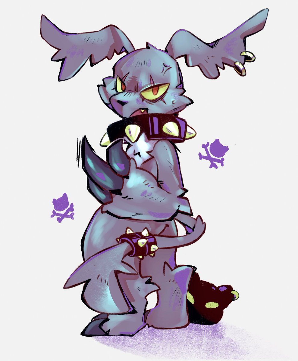 Nuitt_'s tweet photo. Day 13: Gazimon ft he was a punk https://t.co/1QfHMuON6F