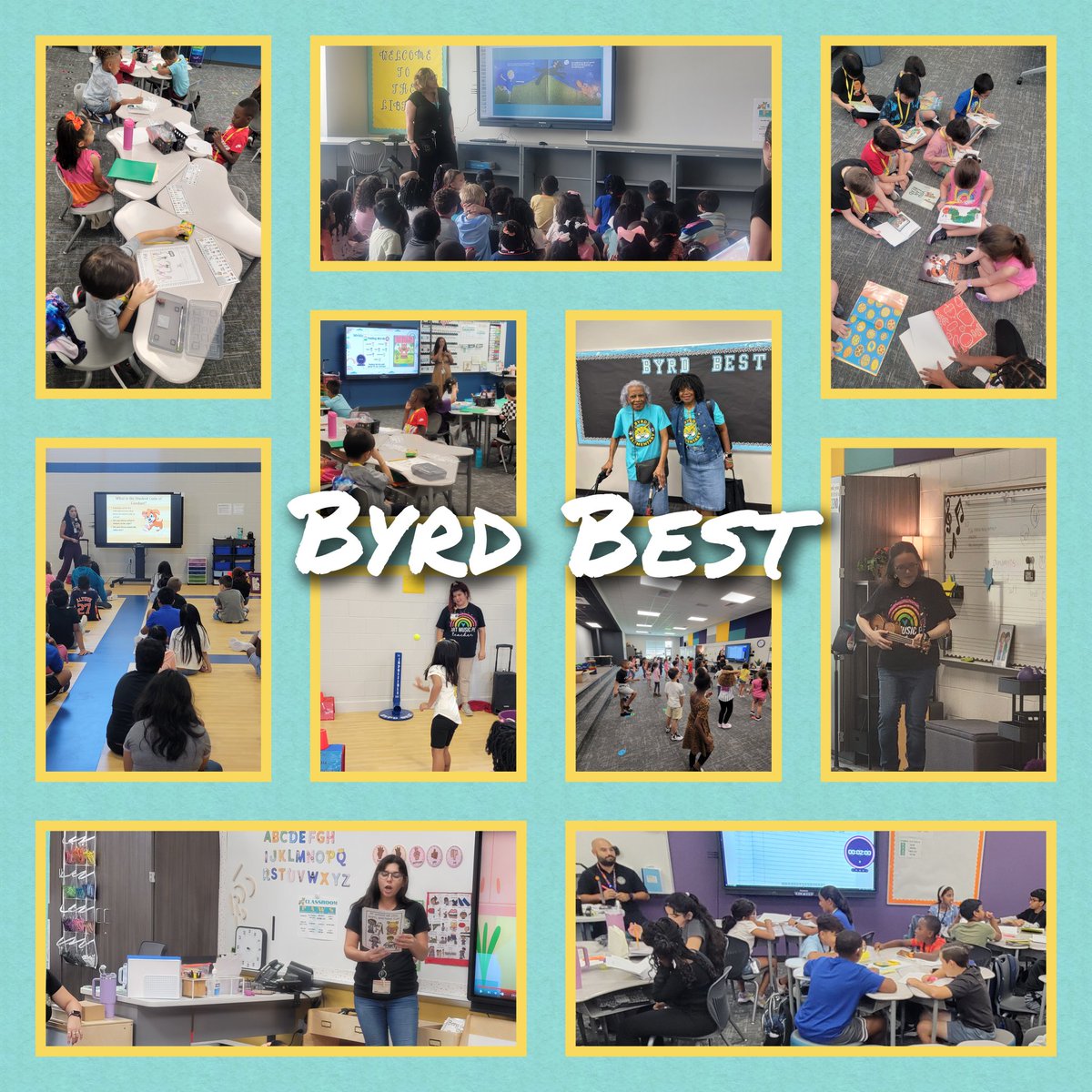 Byrd Elementary (@cfisdbyrd) on Twitter photo At Byrd this week-writing, music, library books, "the impossible shot", reviewing expectations, and a visit from Mrs. Byrd 🩵 #byrdbestnothingless #cfisd At Byrd this week-writing, music, library books, "the impossible shot", reviewing expectations, and a visit from Mrs. Byrd 🩵 #byrdbestnothingless #cfisd