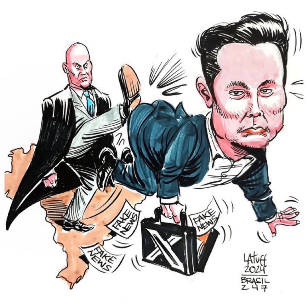 NebiojC's tweet photo. @elonmusk You need to comply with the laws and sovereignty of Brazil. Spoiled boy! https://t.co/FCO9GxIZ0O