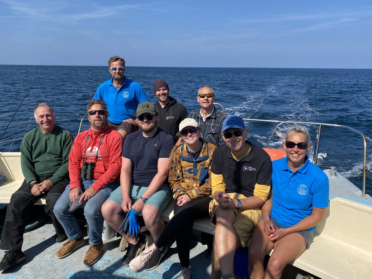 What a great day to be on the water tagging tope as part of our small shark research project in partnership with DEFA. We managed to tag seven today 🦈 Looking forward to the next trip.