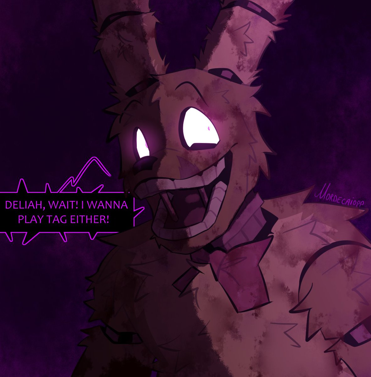 Corb1e_'s tweet photo. He just wants to play tag 🥰🙂

Art from a document of mine :D (sry too lazy for bg)

Springtrap and Deliah AU belongs to GraWolfQuinn/Aberrantpaint [account deleted]
Springtrap's redesign belongs to @mordecaiopp (me)

#springtrap #FNAF #springtrapanddeliah https://t.co/VPnAO95mNv