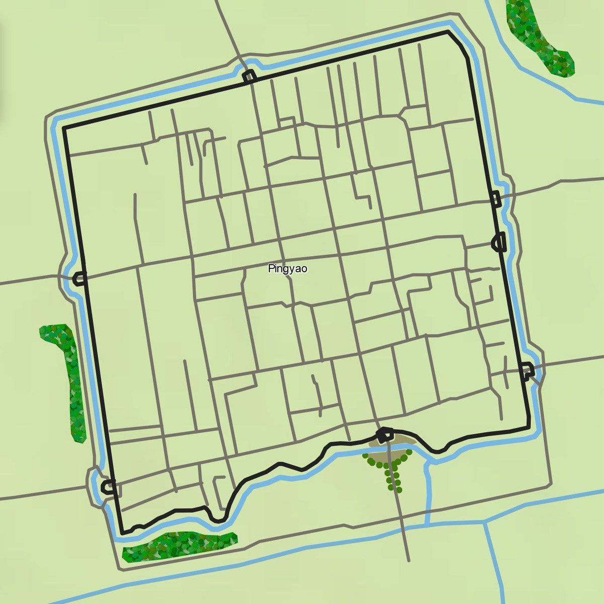 The hub of banking and finance in the Ming Dynasty, Pingyao remains today one of the best-preserved cities of its era, dense with shops, below the high guard towers of the old city walls. runningreality.org/?highlight=260