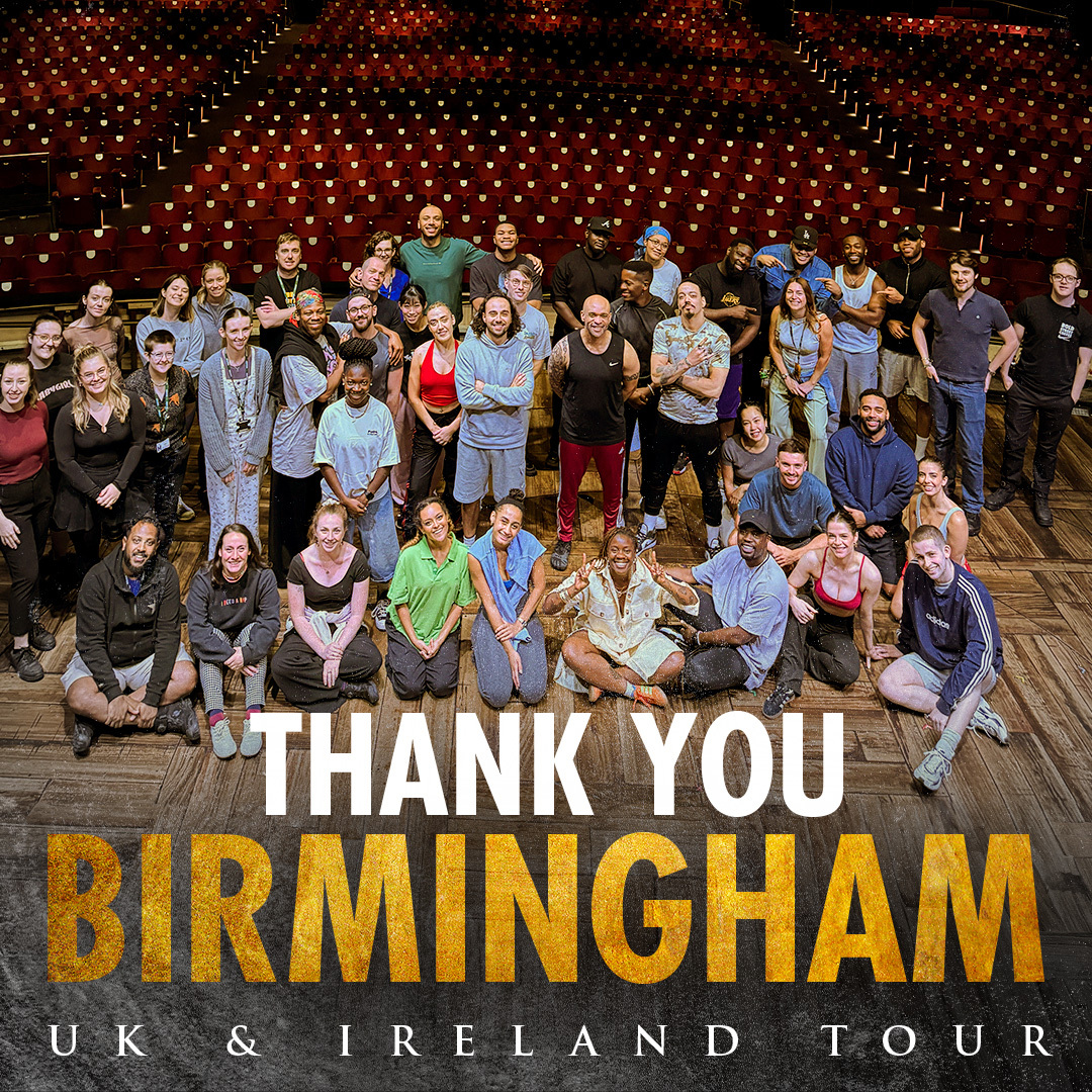 HamiltonWestEnd's tweet photo. Birmingham, over and out. ✌🏾#HamiltonTour
Next stop: DUBLIN. https://t.co/FmyqBf8lJl