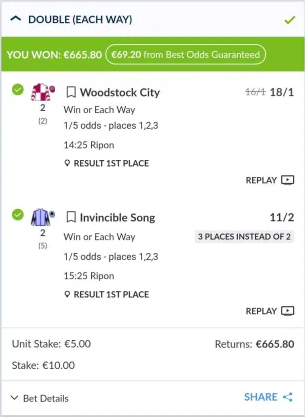 RacingGav's tweet photo. August 2024 results: -

🔸Staked - 92.75pts

🔸Returned - 101.072pts

🔸Profit - 8.322pts ✅ 

🔸ROI - 8.97%

🔸£10 stakes = +£83.22 💷

Winners 🥇 - 25/1, 10/3, 12/1, 6/1, 14/1, 15/2, 18/1, 11/2, 11/2, 13/2, 10/1, 9/2, 8/1, 13/8 & 10/1

Seconds 🥈 - 12/1, 9/1, 13/2, 9/4, 12/1, 9/2, 11/4, 11/2, 10/1, 8/1, 7/2, 11/2, 8/1, 17/2, 11/1, 13/2, 14/1 & 4/1

Thirds 🥉 - 10/1, 11/1, 16/1, 12/1, 6/1, 5/2, 14/1, 4/1 & 9/1

Other places ✅ - 20/1, 13/2 & 14/1

If the standout odds and place terms mentioned were taken advantage of, the revised figures would be as follows - 92.75pts staked, 113.052pts returned, 20.302pts profit, 21.89% ROI and to £10 stakes it would be +£203.02. As I have said throughout though, I will only quote achievable odds and place terms for everyone in order to be fair; this additional information is just to give full context.

Average August selection odds - 11.24/1.

15 winners from 121 single bets, which is a 12.40% strike rate.

44 of the 121 horses finished in the first three, which is 36.36%.

Average winning odds - 9.16/1 🤩

As you can see, we had 18 seconds in August at average odds of 7.47/1 and with prices as big as 14/1; plenty of them had hard luck stories too. If a few of those win instead of hitting the woodwork, it's a HUGE month again. However, we still made a nice profit regardless of them 👍

That is now three months of back to back profit for the Discord with us sat on +37.752pts since 1st June✅ 

Onwards and upwards for September! 👍🏻

Then... the jumps begin in October! 🤩